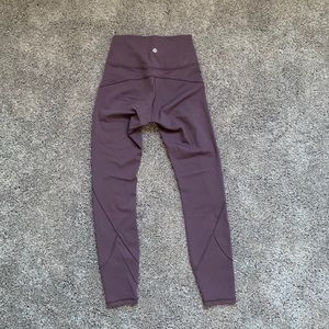 Size 4 eggplant lululemon pants
